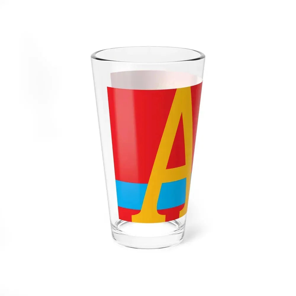 Flag of Amherst, New York - Pint Glass 16oz - Go Mug Yourself