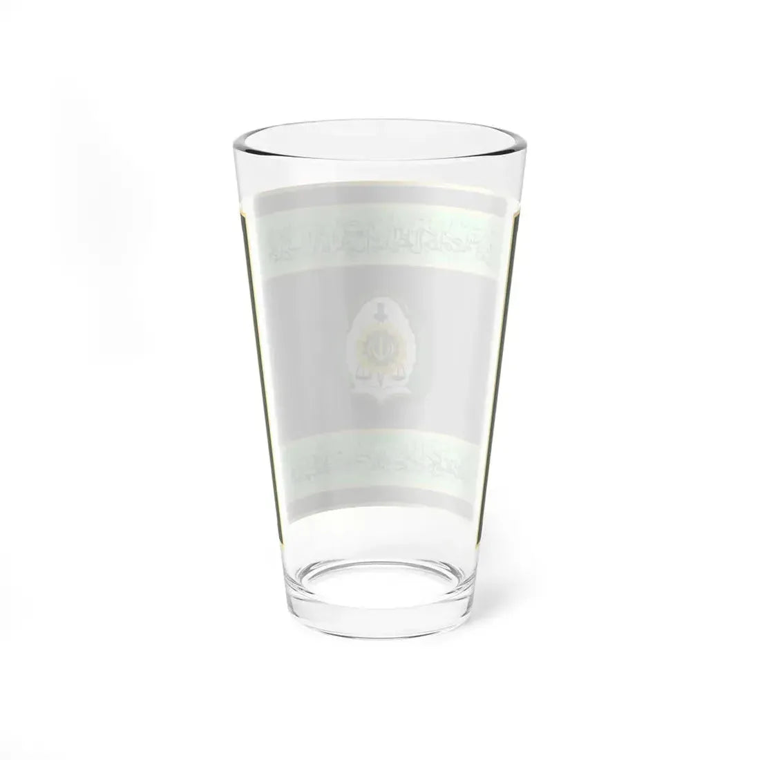 Flag of Amin Police University (Iran) Pint Glass 16oz - Go Mug Yourself
