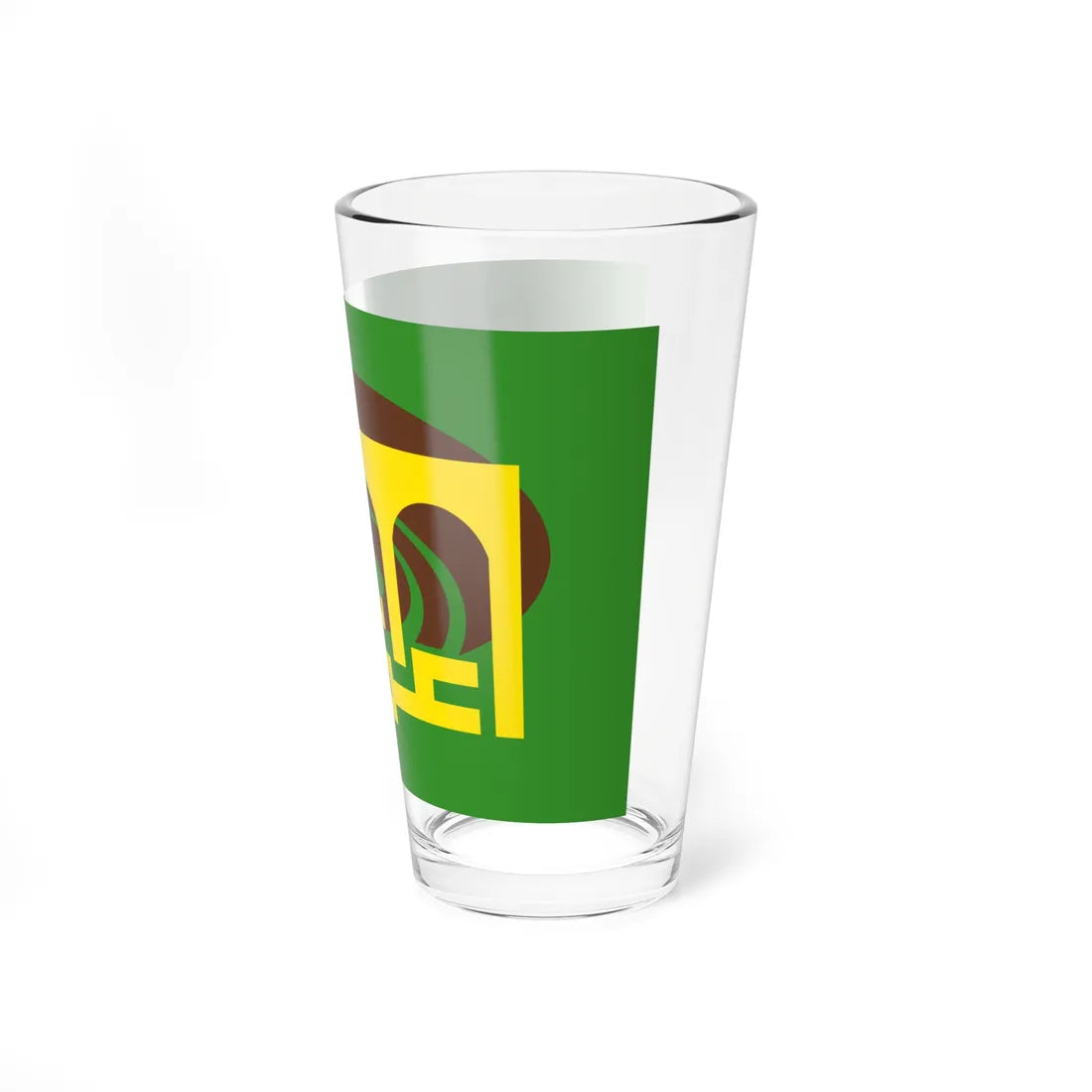 Flag of Amman Jordan until 2009 (Jordan) Pint Glass 16oz - Go Mug Yourself