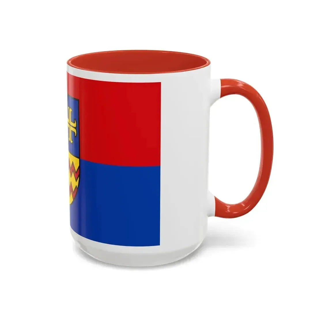 Flag of Ammerland Germany - Accent Coffee Mug - Go Mug Yourself