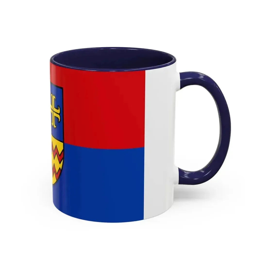 Flag of Ammerland Germany - Accent Coffee Mug - Go Mug Yourself