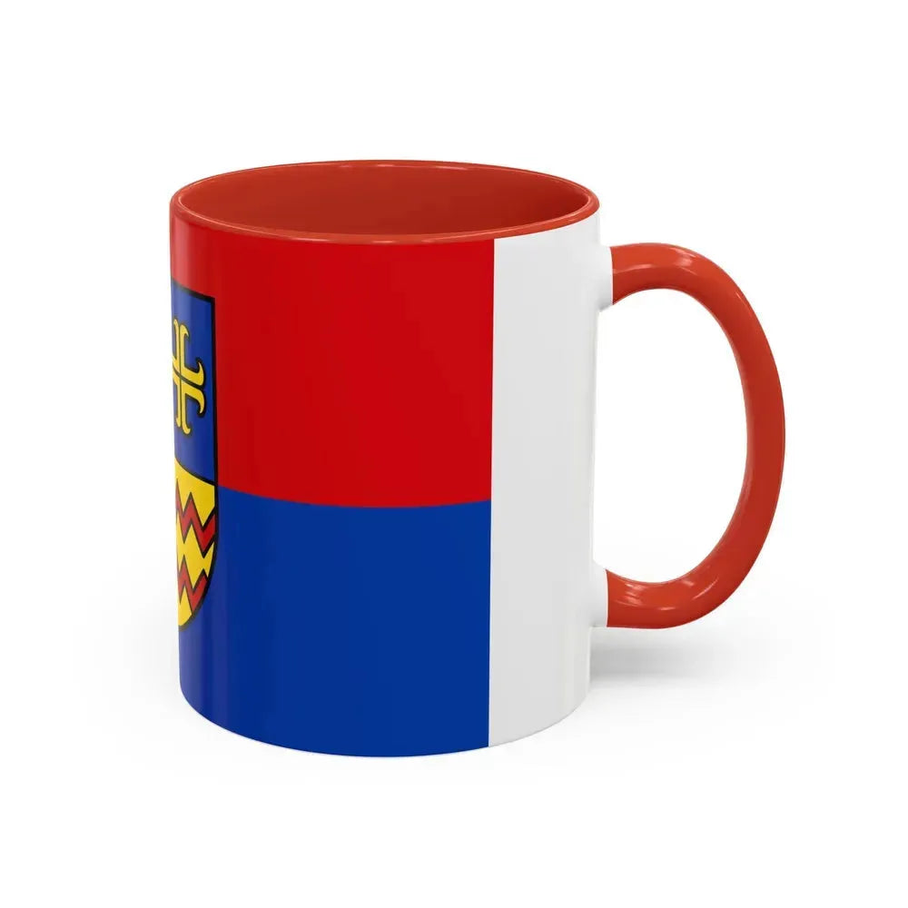 Flag of Ammerland Germany - Accent Coffee Mug - Go Mug Yourself