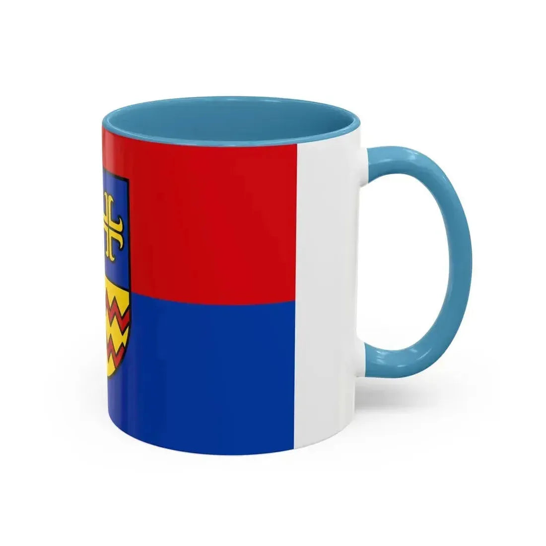 Flag of Ammerland Germany - Accent Coffee Mug - Go Mug Yourself