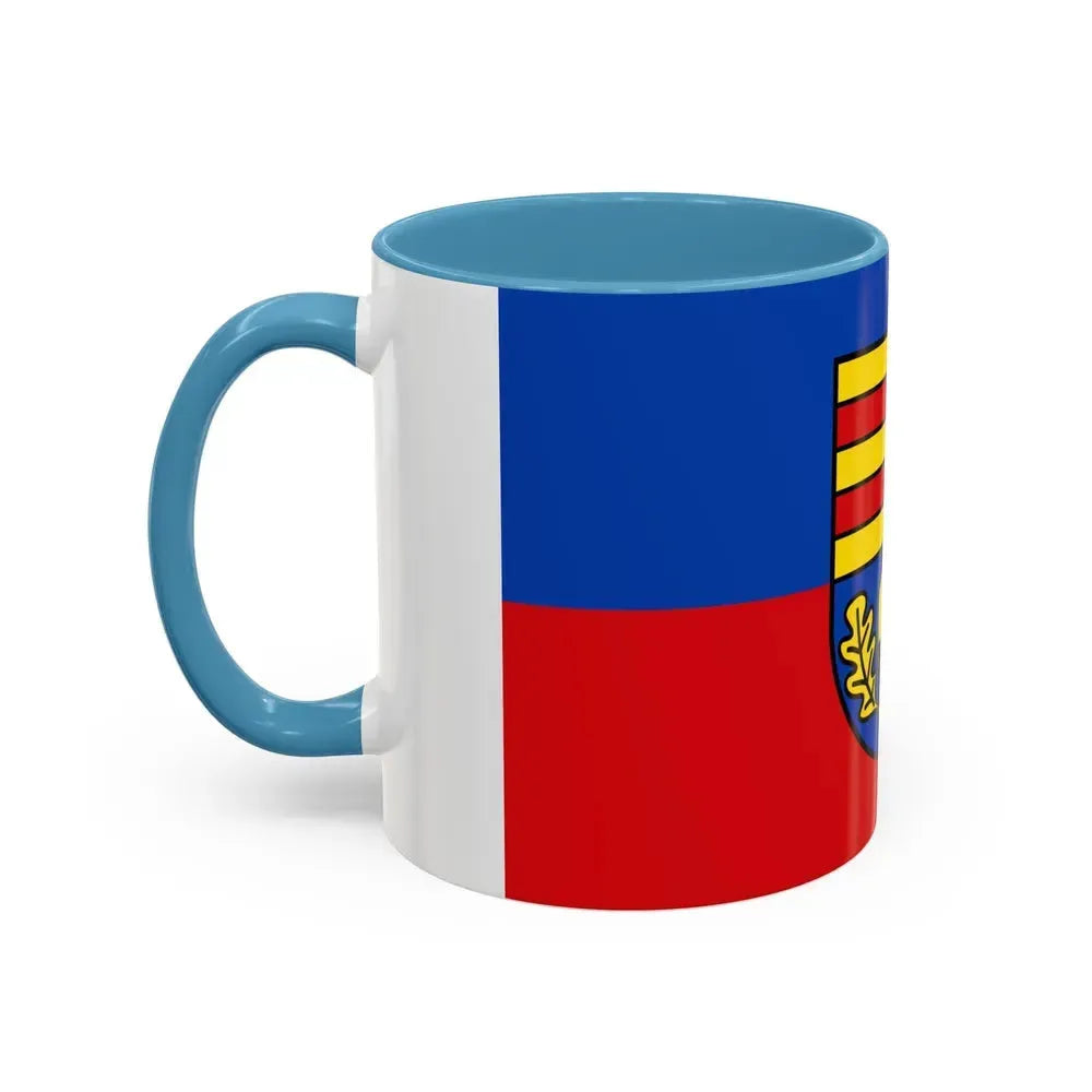 Flag of Ammerland Germany - Accent Coffee Mug - Go Mug Yourself