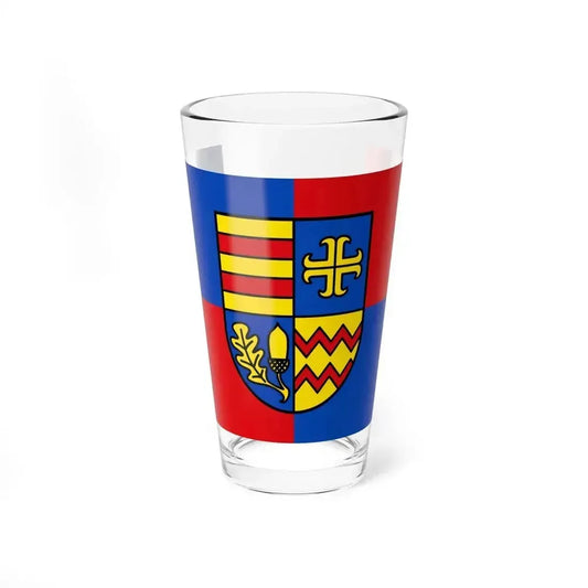 Flag of Ammerland Germany - Pint Glass 16oz 16oz - Go Mug Yourself