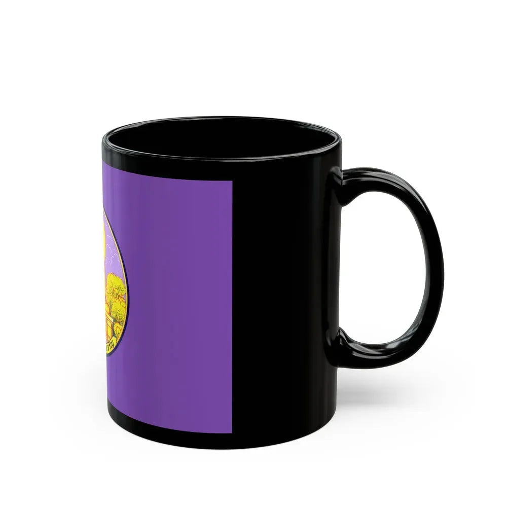 Flag of Amnat Charoen Province Thailand - Black Coffee Mug - Go Mug Yourself