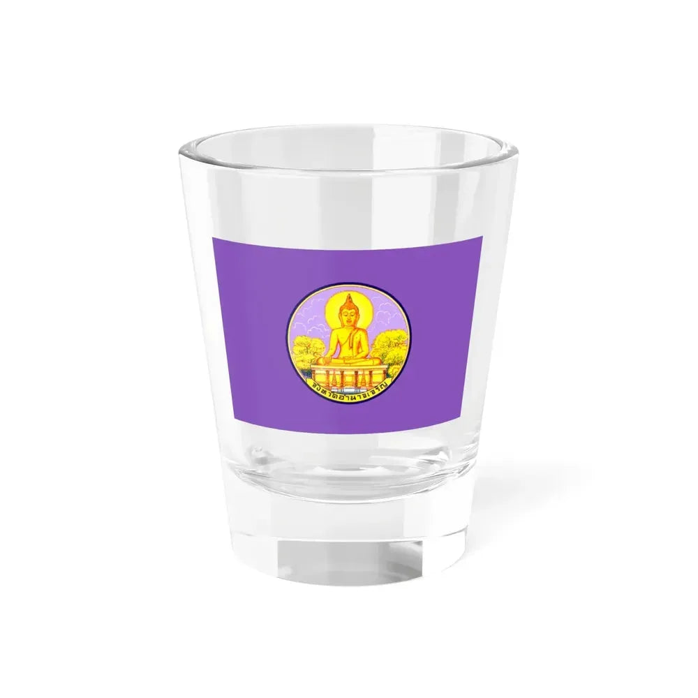Flag of Amnat Charoen Province Thailand - Shot Glass 1.5oz 1.5oz - Go Mug Yourself