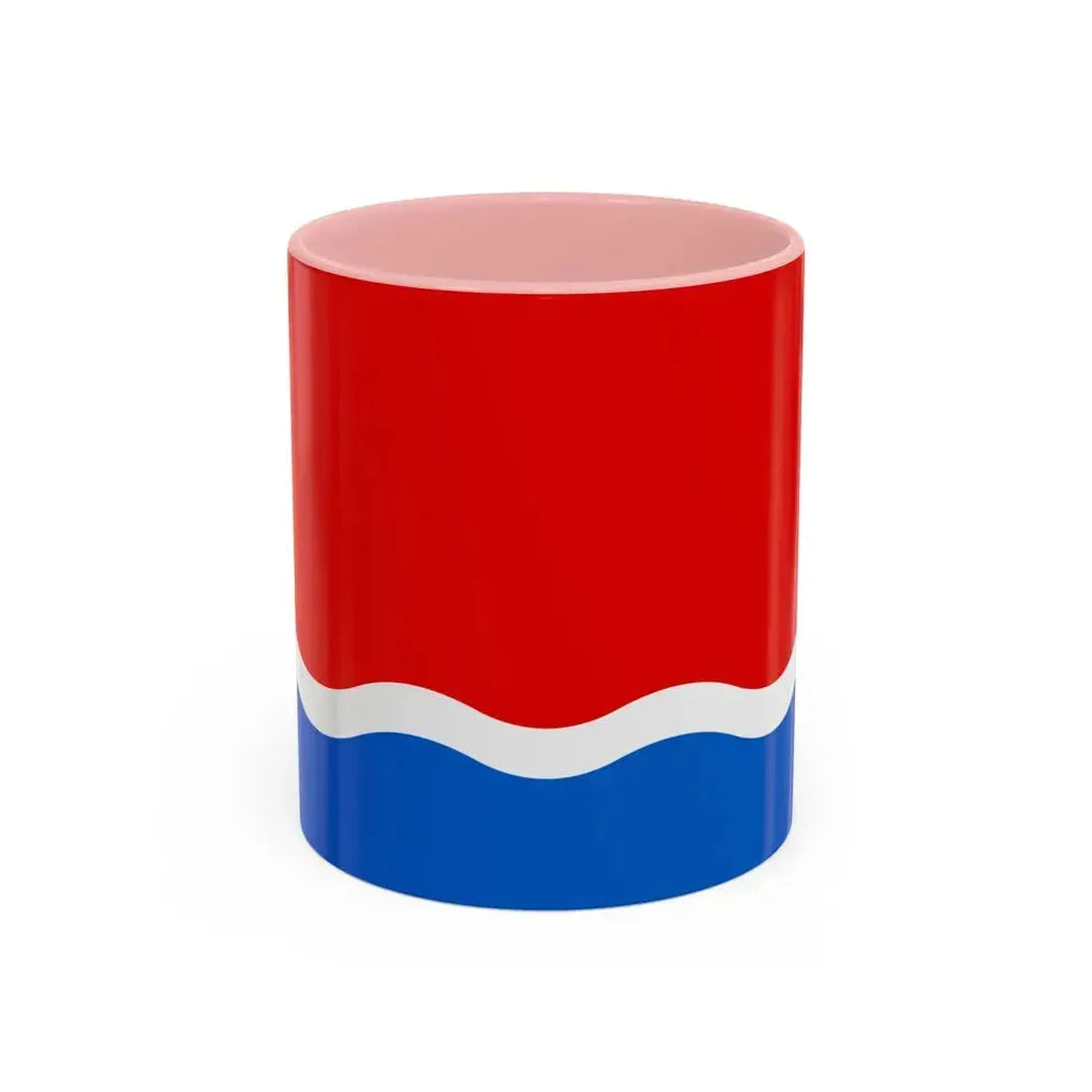 Flag of Amur Oblast Russia - Accent Coffee Mug 11oz Pink - Go Mug Yourself