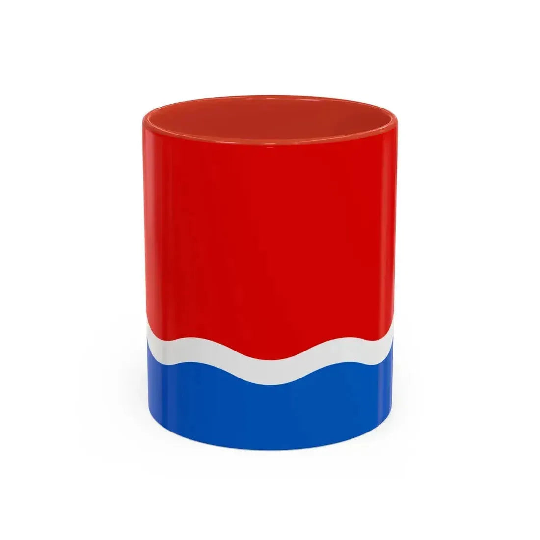 Flag of Amur Oblast Russia - Accent Coffee Mug 11oz Red - Go Mug Yourself