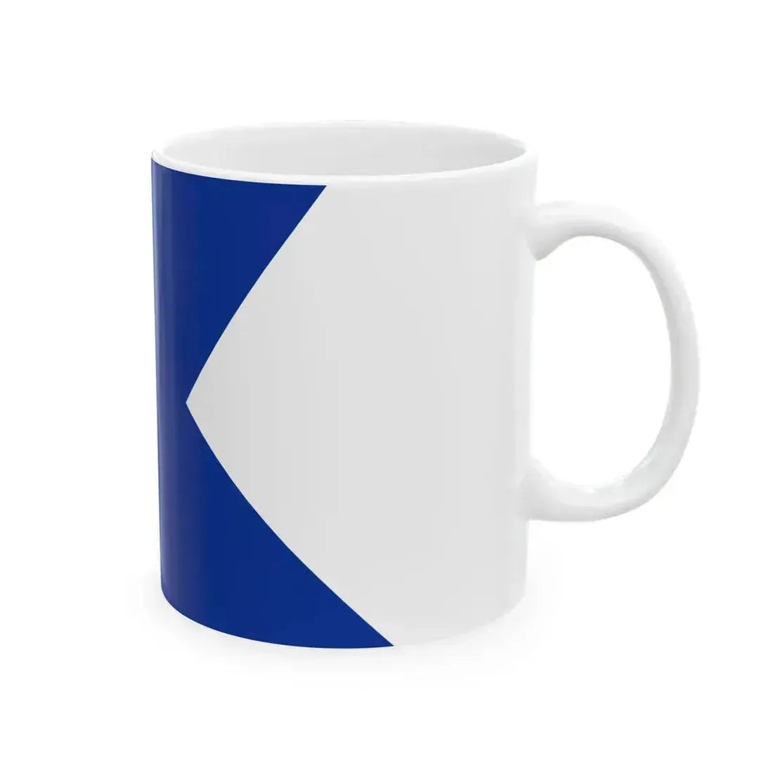 Flag of an Egyptian Navy rear admiral (Egypt) White Coffee Mug - Go Mug Yourself