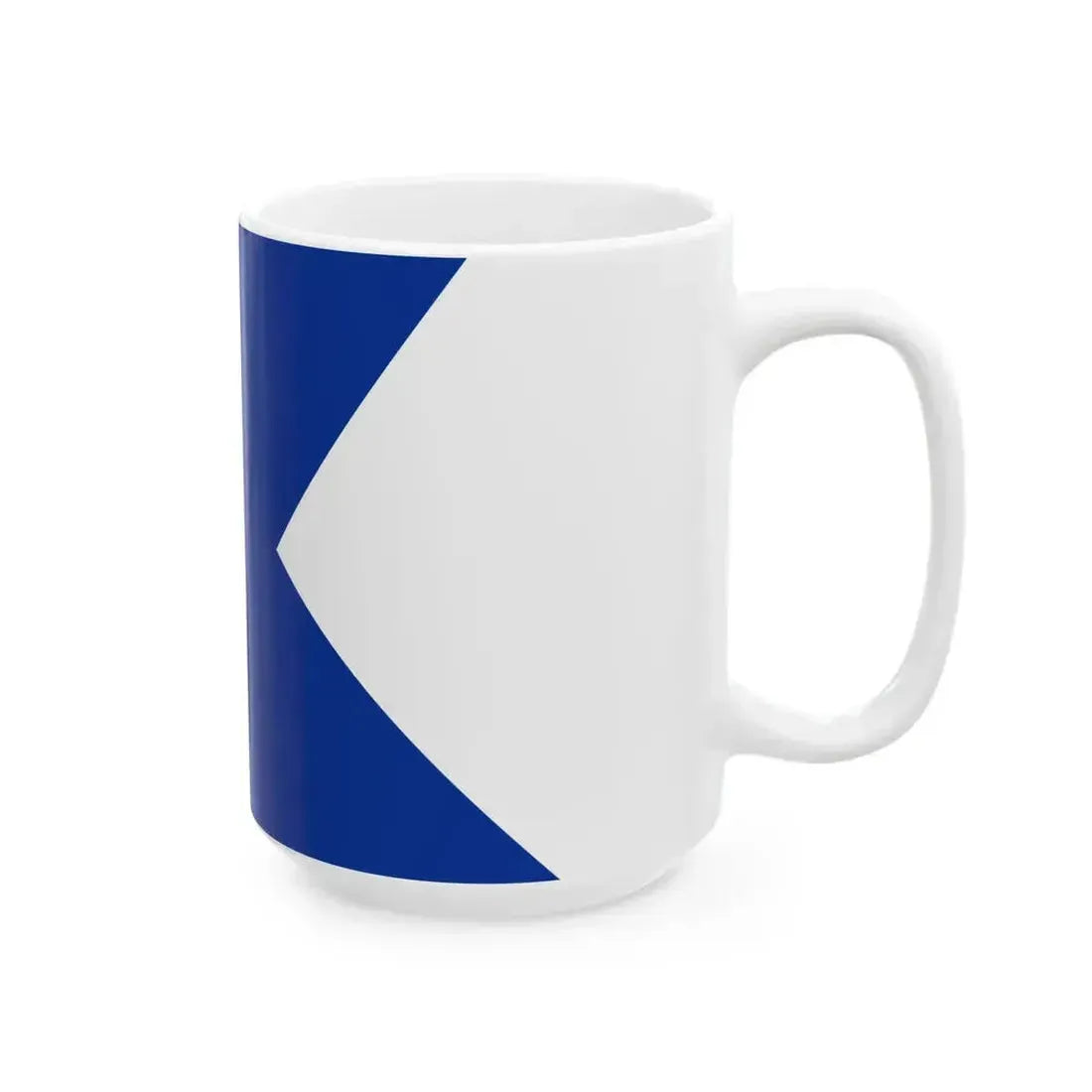 Flag of an Egyptian Navy rear admiral (Egypt) White Coffee Mug - Go Mug Yourself