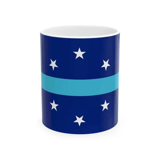 Flag of Anaheim California 2018-2019 (United States) White Coffee Mug 11oz - Go Mug Yourself