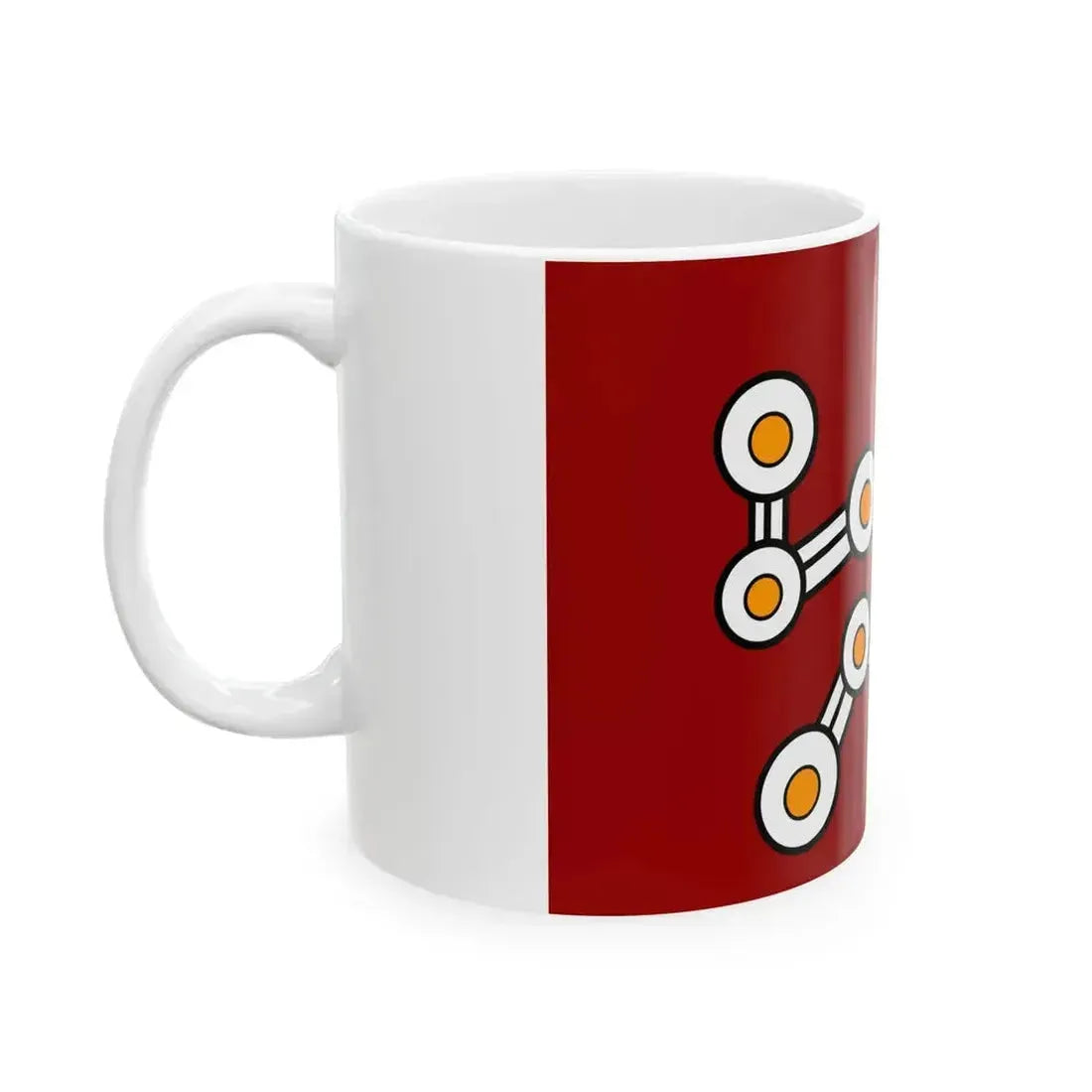 Flag of Anangu Pitjantjatjara Yankunytjatjara (Australia) White Coffee Mug - Go Mug Yourself
