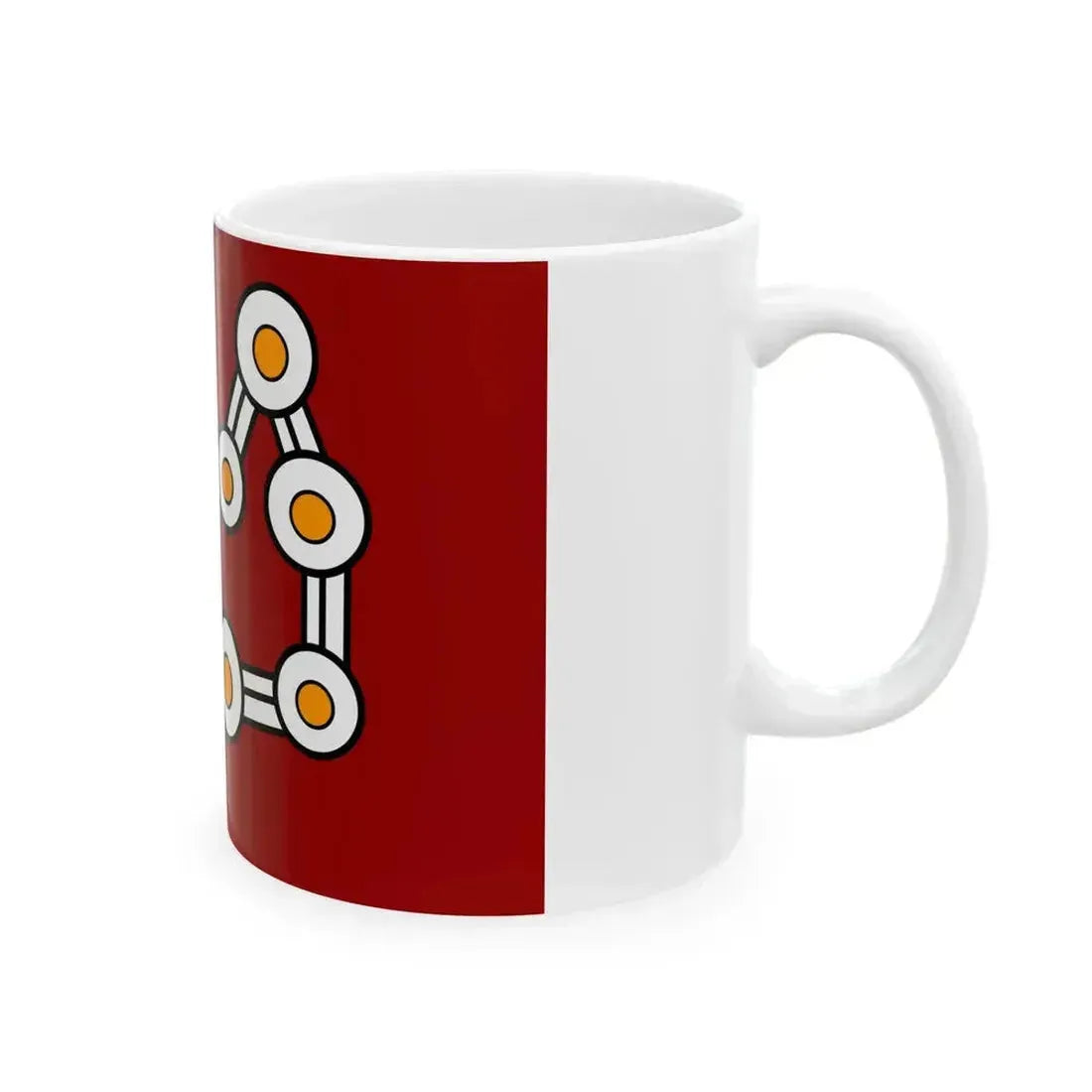 Flag of Anangu Pitjantjatjara Yankunytjatjara (Australia) White Coffee Mug - Go Mug Yourself