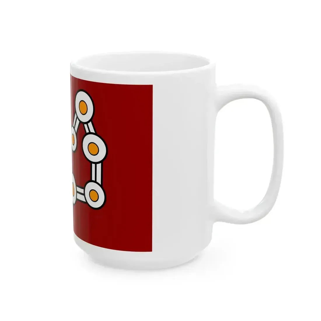 Flag of Anangu Pitjantjatjara Yankunytjatjara (Australia) White Coffee Mug - Go Mug Yourself