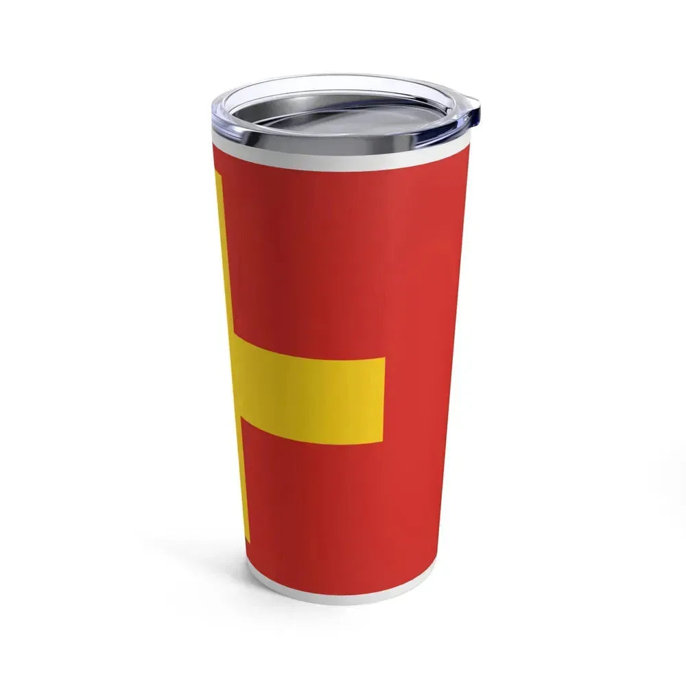 Flag of Ancona Italy - Tumbler 20oz - Go Mug Yourself