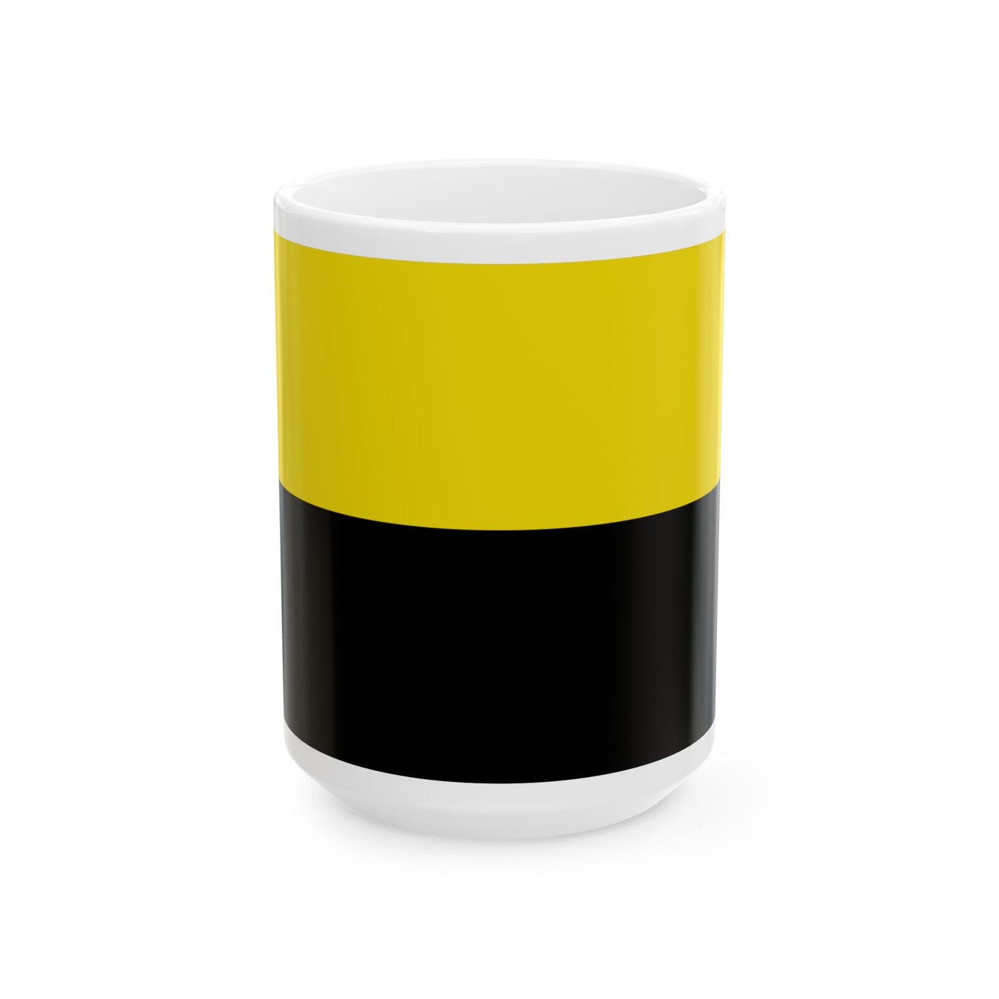 Flag of Andenne (Belgium) White Coffee Mug-15oz-Go Mug Yourself