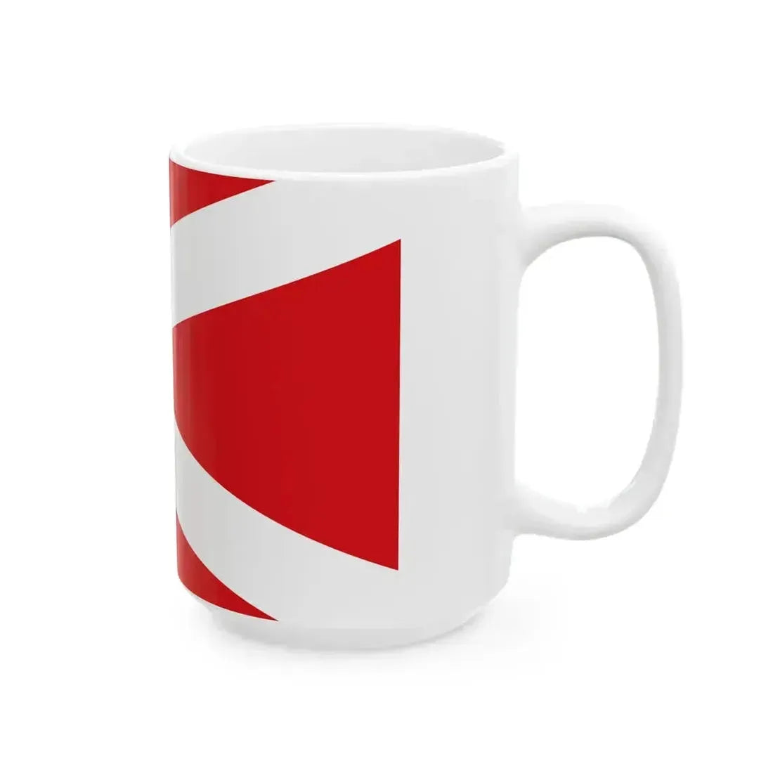 Flag of Anderlues (Belgium) White Coffee Mug - Go Mug Yourself