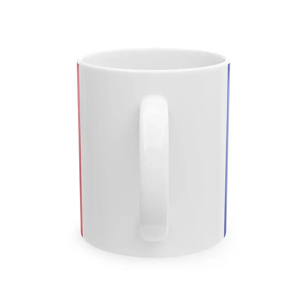 Flag of Andorra 1949-1959 (Andorra) White Coffee Mug - Go Mug Yourself