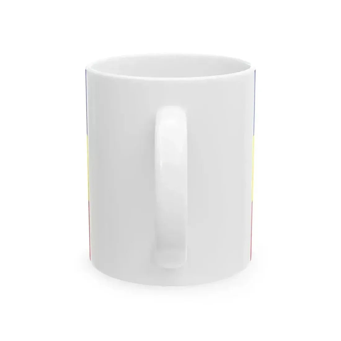 Flag of Andorra end of the 19th century-c. 1930s (Andorra) White Coffee Mug - Go Mug Yourself