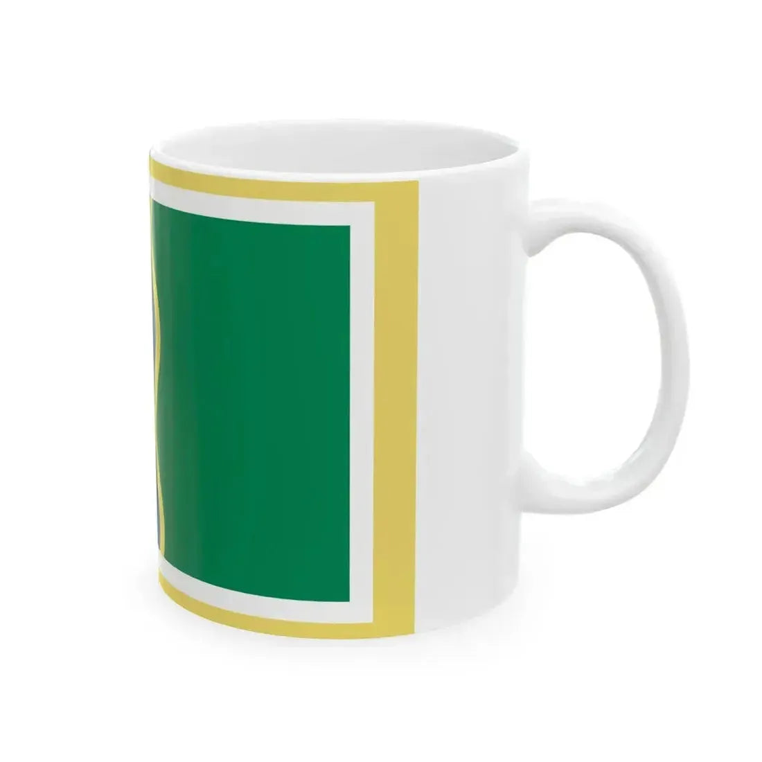 Flag of Andorra la Vella (Andorra) White Coffee Mug - Go Mug Yourself