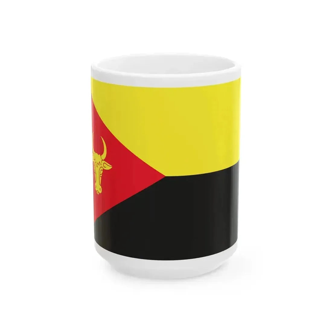 Flag of Anenii Noi (Moldova) White Coffee Mug 15oz - Go Mug Yourself