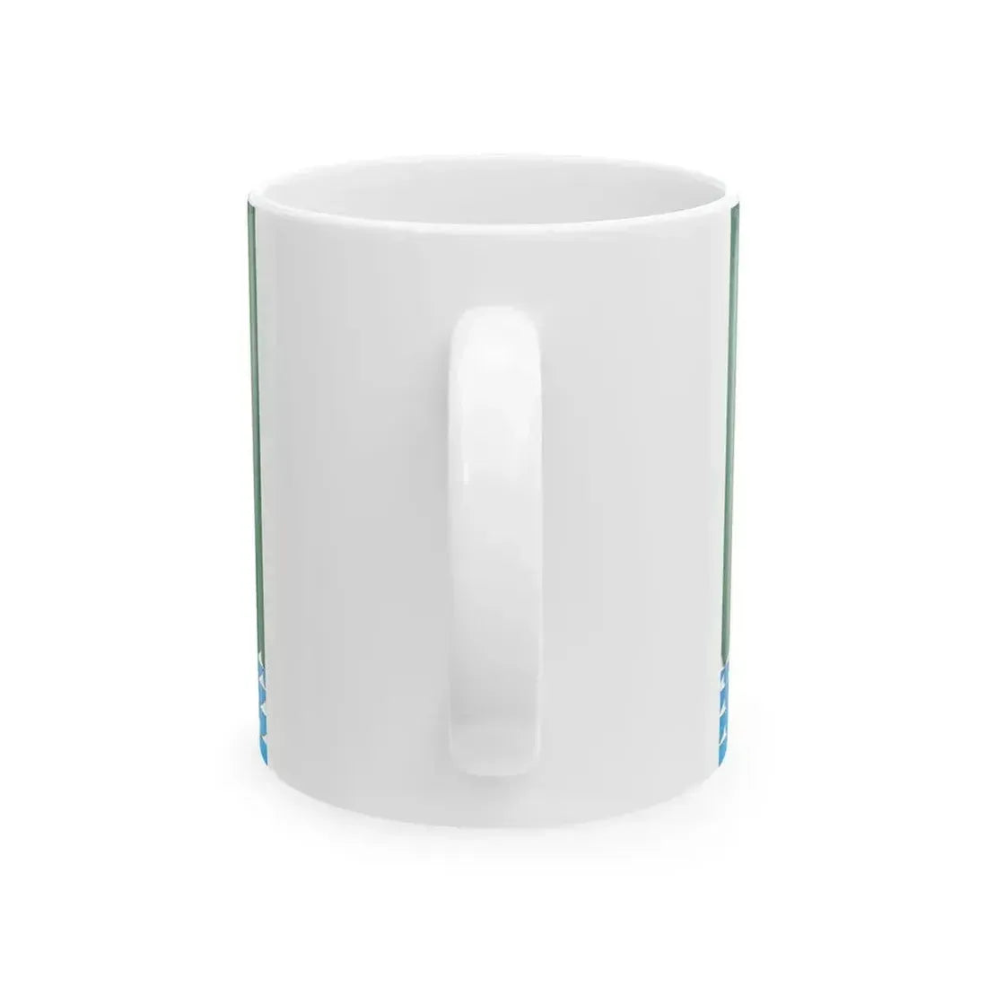 Flag of Angarsk 2004 (Russia) White Coffee Mug - Go Mug Yourself