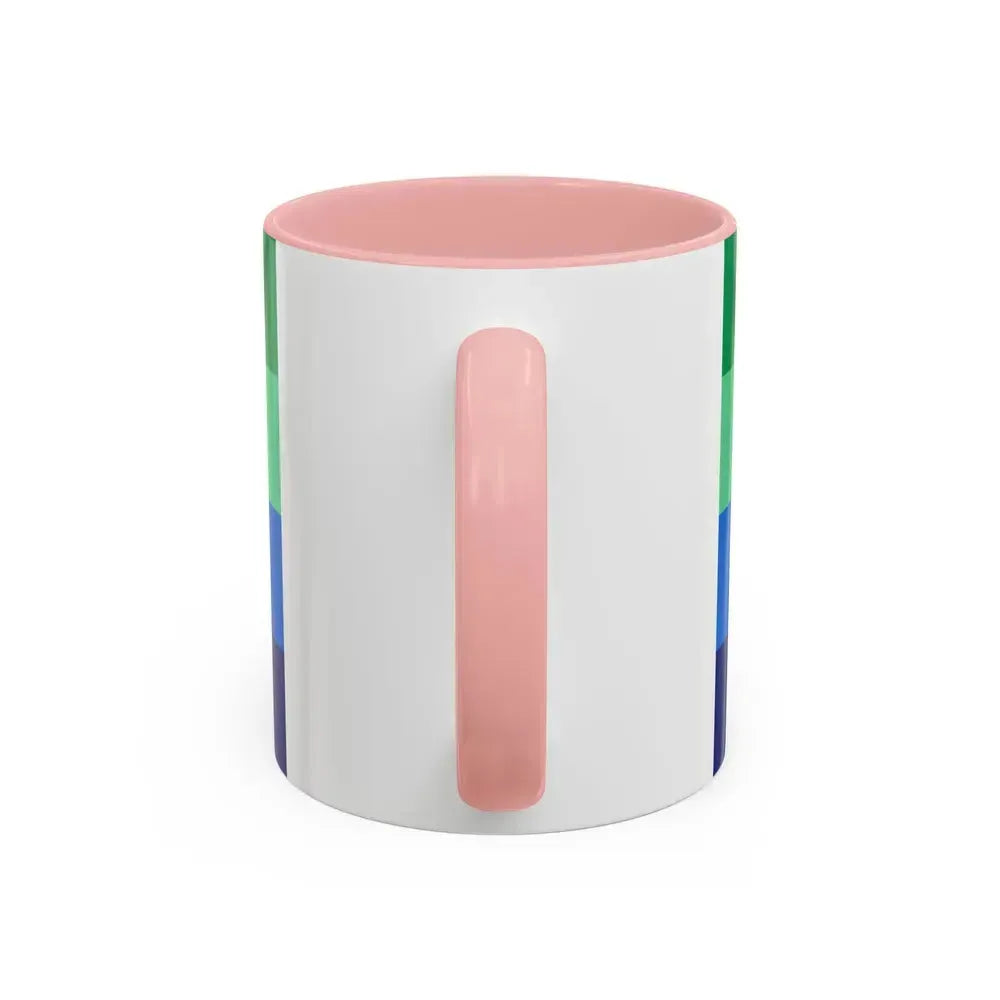 Flag of Angaur Palau - Accent Coffee Mug - Go Mug Yourself