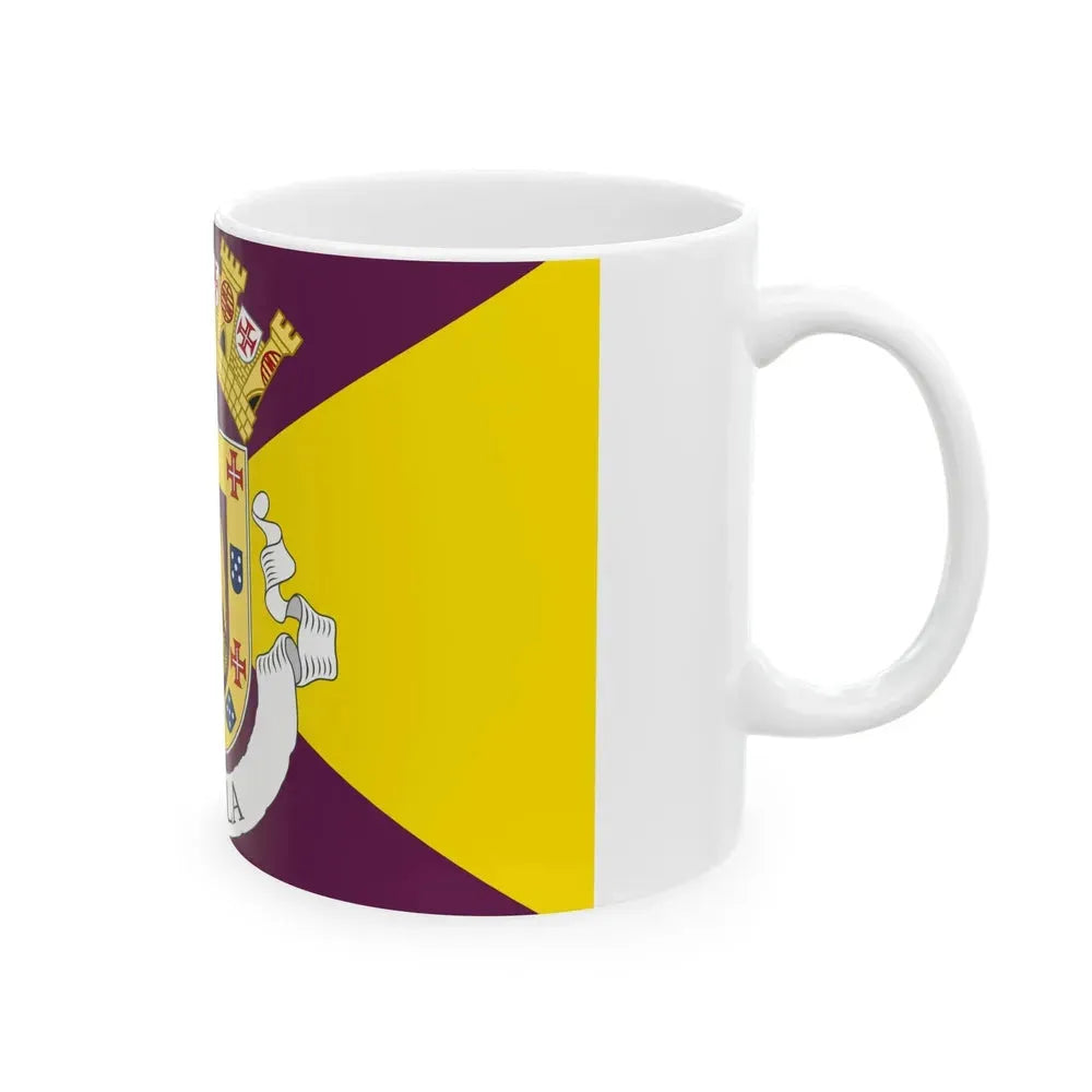 Flag of Angola 1932 proposal (Angola) White Coffee Mug - Go Mug Yourself
