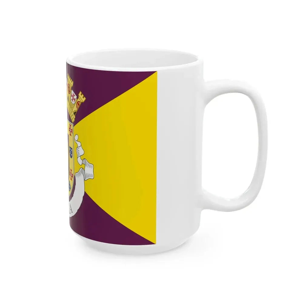 Flag of Angola 1932 proposal (Angola) White Coffee Mug - Go Mug Yourself