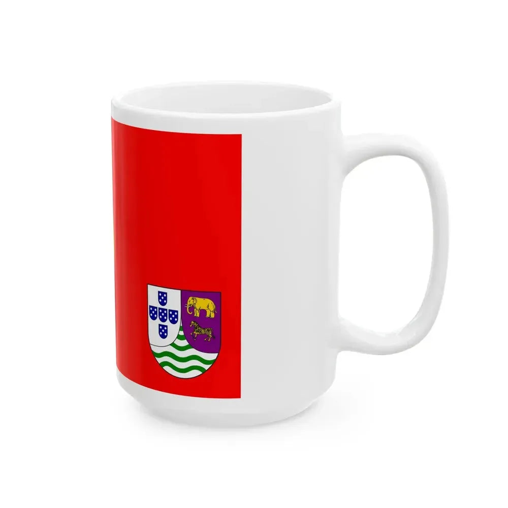 Flag of Angola 1965 proposal (Angola) White Coffee Mug - Go Mug Yourself