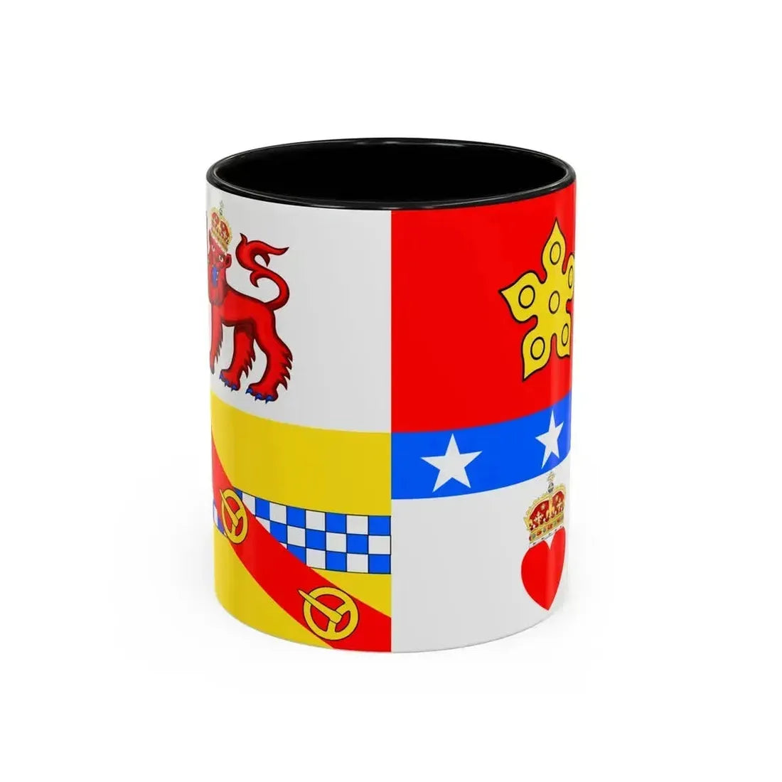 Flag of Angus UK - Accent Coffee Mug 11oz Black - Go Mug Yourself