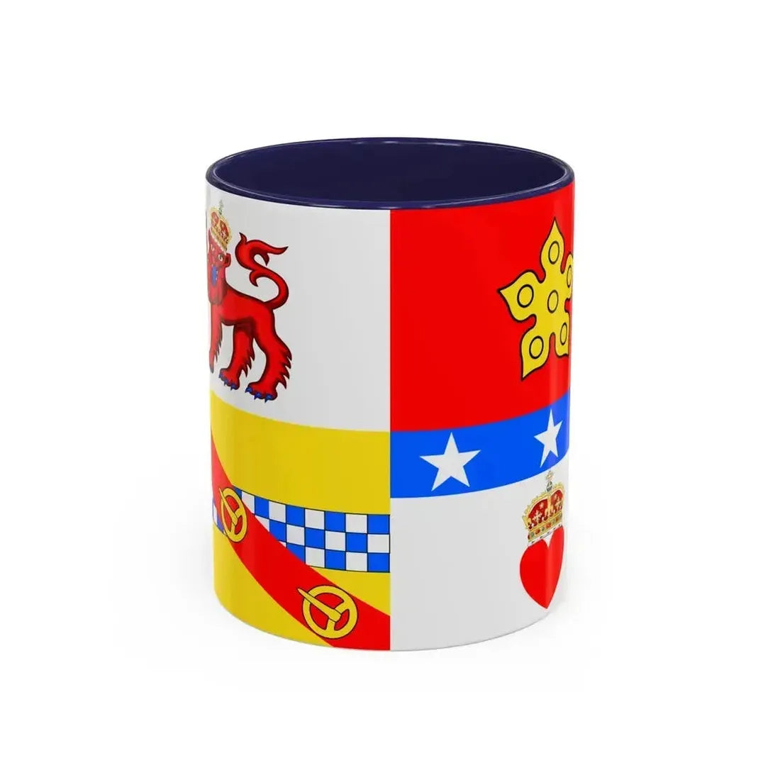 Flag of Angus UK - Accent Coffee Mug 11oz Navy - Go Mug Yourself