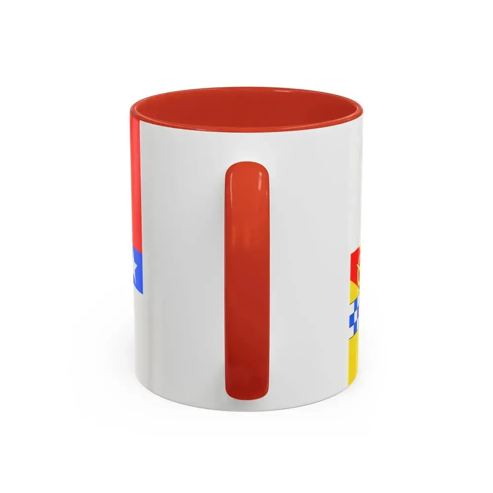 Flag of Angus UK - Accent Coffee Mug - Go Mug Yourself