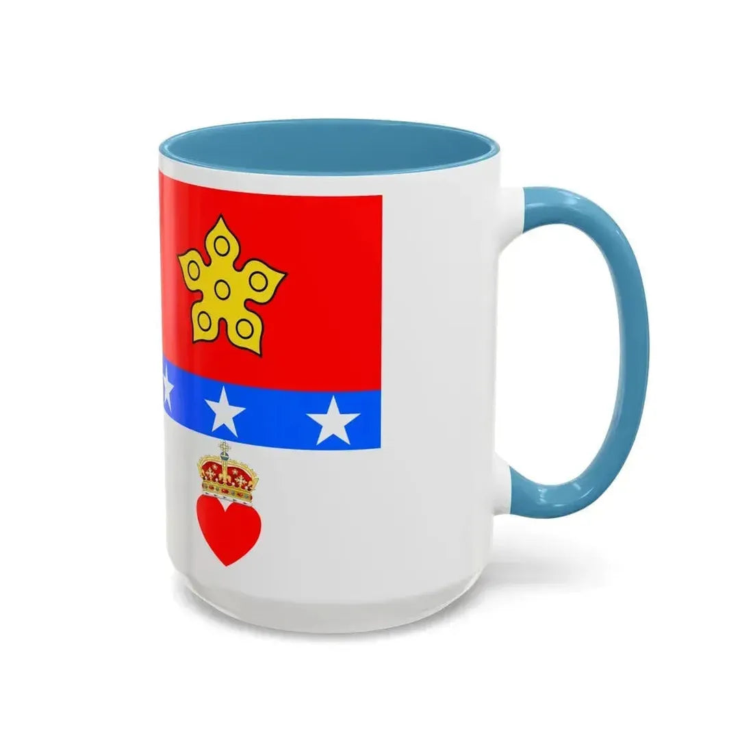 Flag of Angus UK - Accent Coffee Mug - Go Mug Yourself