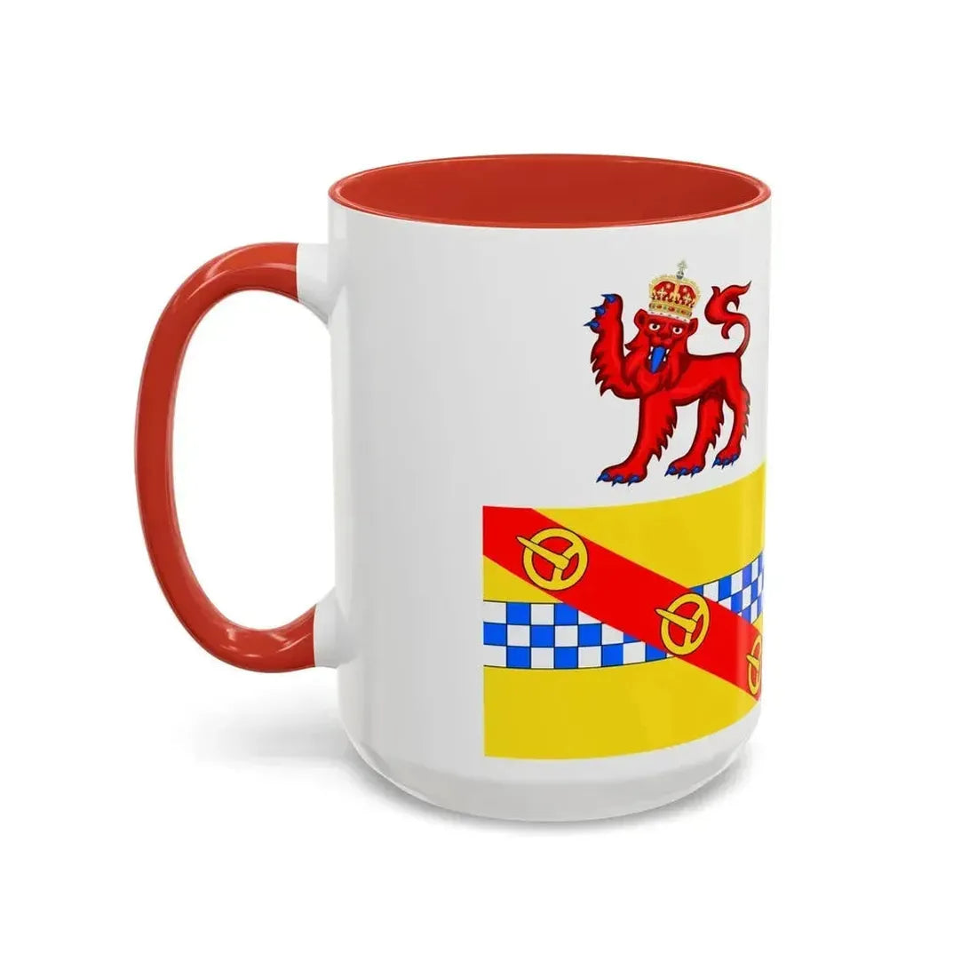 Flag of Angus UK - Accent Coffee Mug - Go Mug Yourself