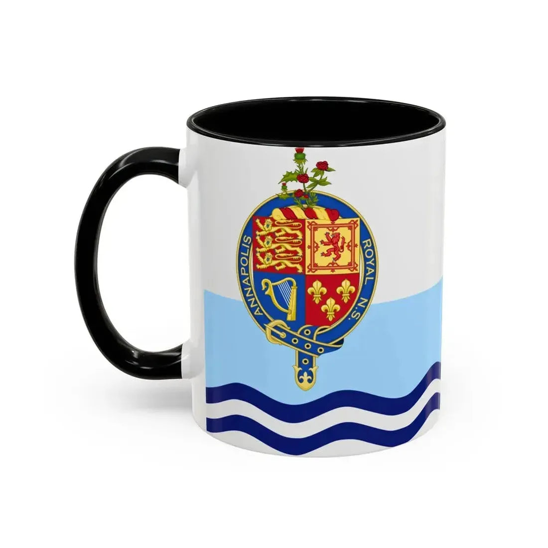Flag of Annapolis Royal Canada - Accent Coffee Mug - Go Mug Yourself