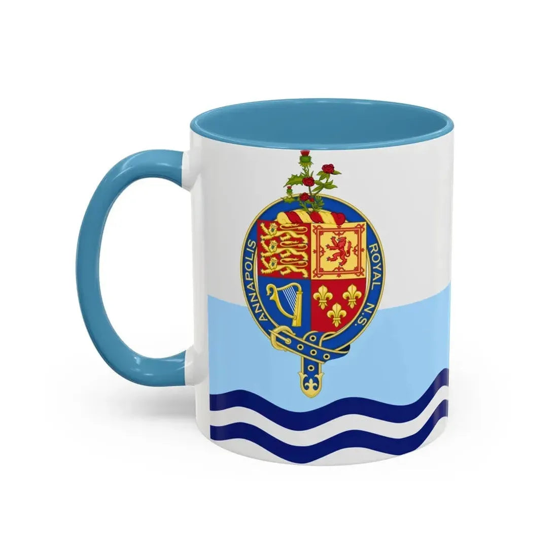 Flag of Annapolis Royal Canada - Accent Coffee Mug - Go Mug Yourself