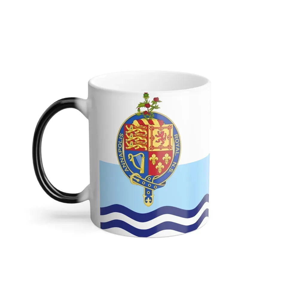 Flag of Annapolis Royal Canada - Color Changing Coffee Mug - Go Mug Yourself