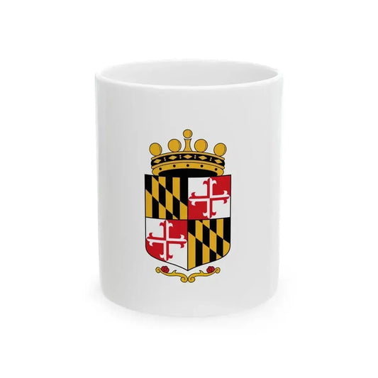 Flag of Anne Arundel County Maryland (United States) White Coffee Mug 11oz - Go Mug Yourself