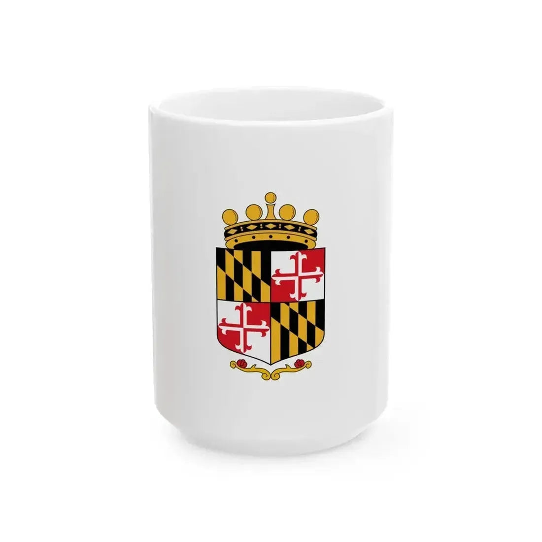 Flag of Anne Arundel County Maryland (United States) White Coffee Mug 15oz - Go Mug Yourself