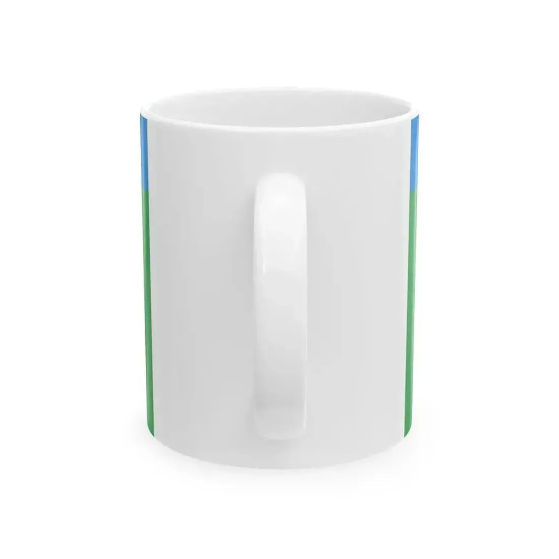 Flag of Anninskoe Leningrad oblast (Russia) White Coffee Mug - Go Mug Yourself