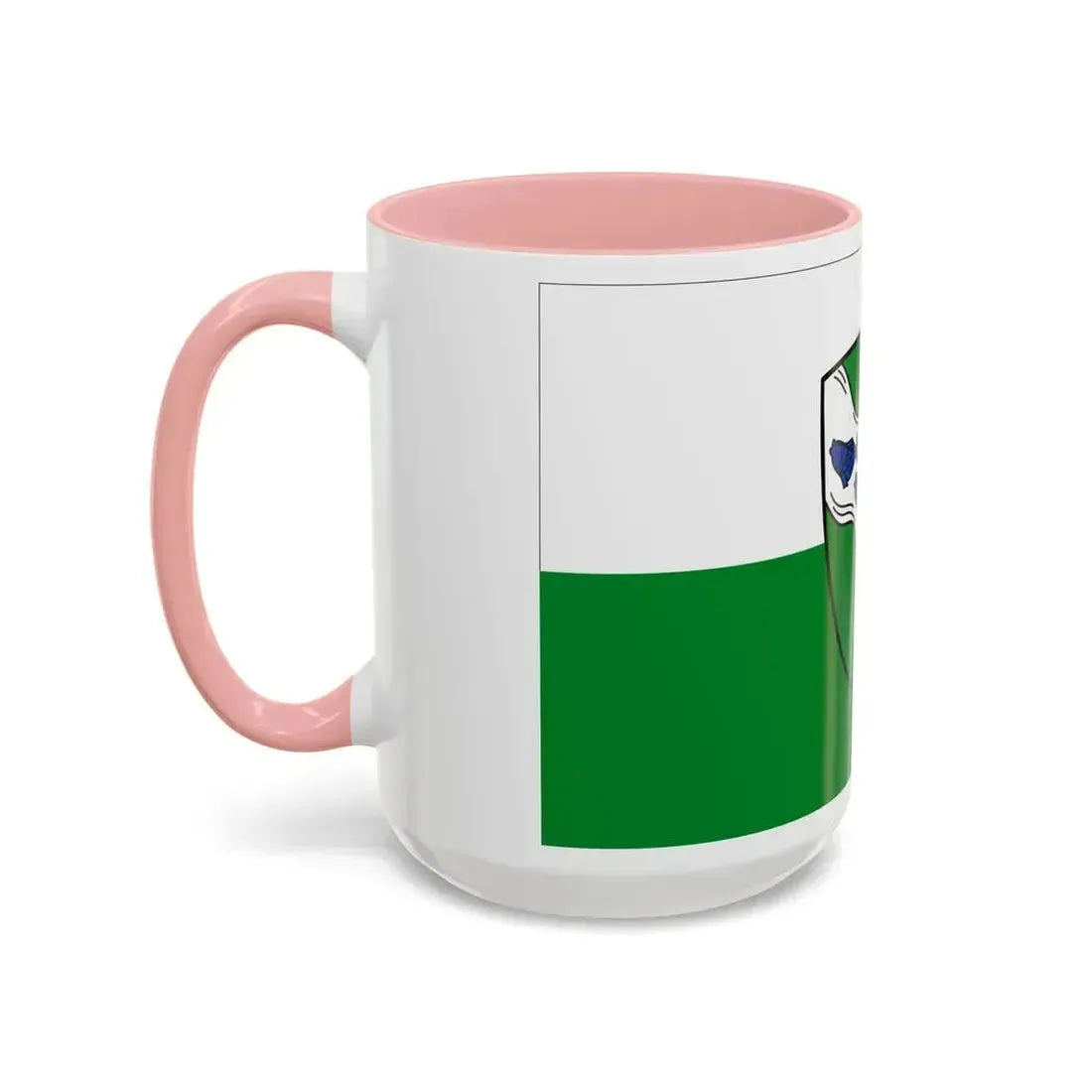 Flag of Ansbach 2 Germany - Accent Coffee Mug - Go Mug Yourself