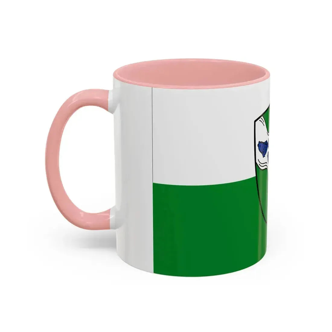 Flag of Ansbach 2 Germany - Accent Coffee Mug - Go Mug Yourself