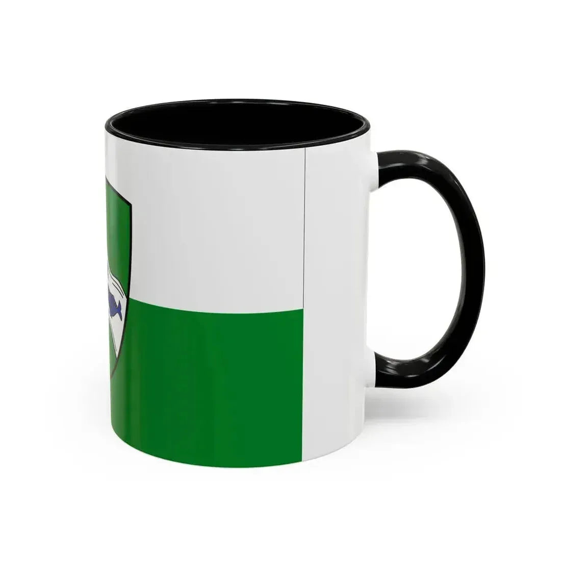 Flag of Ansbach 2 Germany - Accent Coffee Mug - Go Mug Yourself