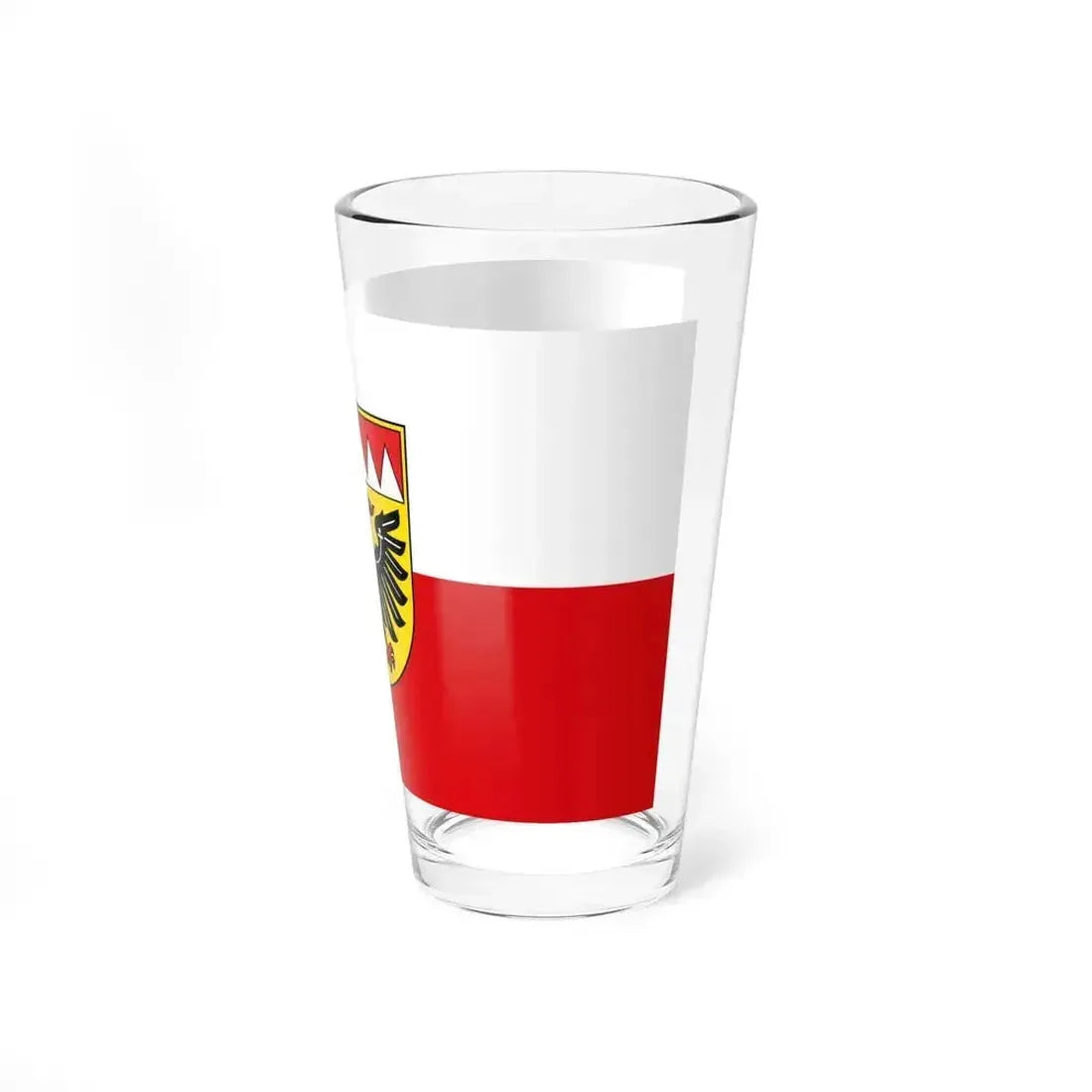 Flag of Ansbach Germany - Pint Glass 16oz - Go Mug Yourself
