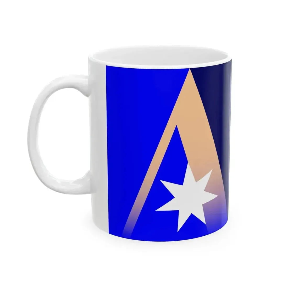 Flag of Ansett Australia (Australia) White Coffee Mug - Go Mug Yourself