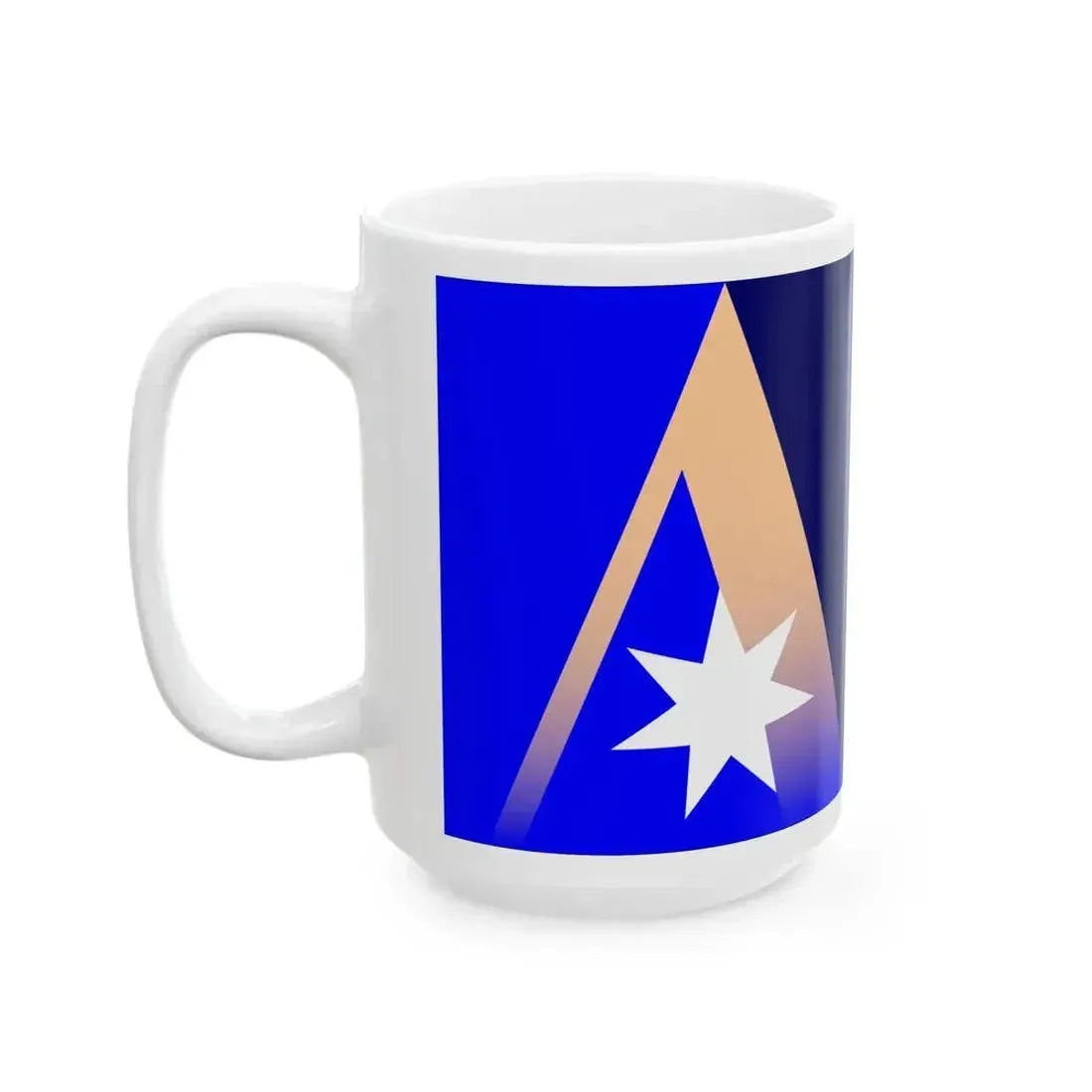 Flag of Ansett Australia (Australia) White Coffee Mug - Go Mug Yourself