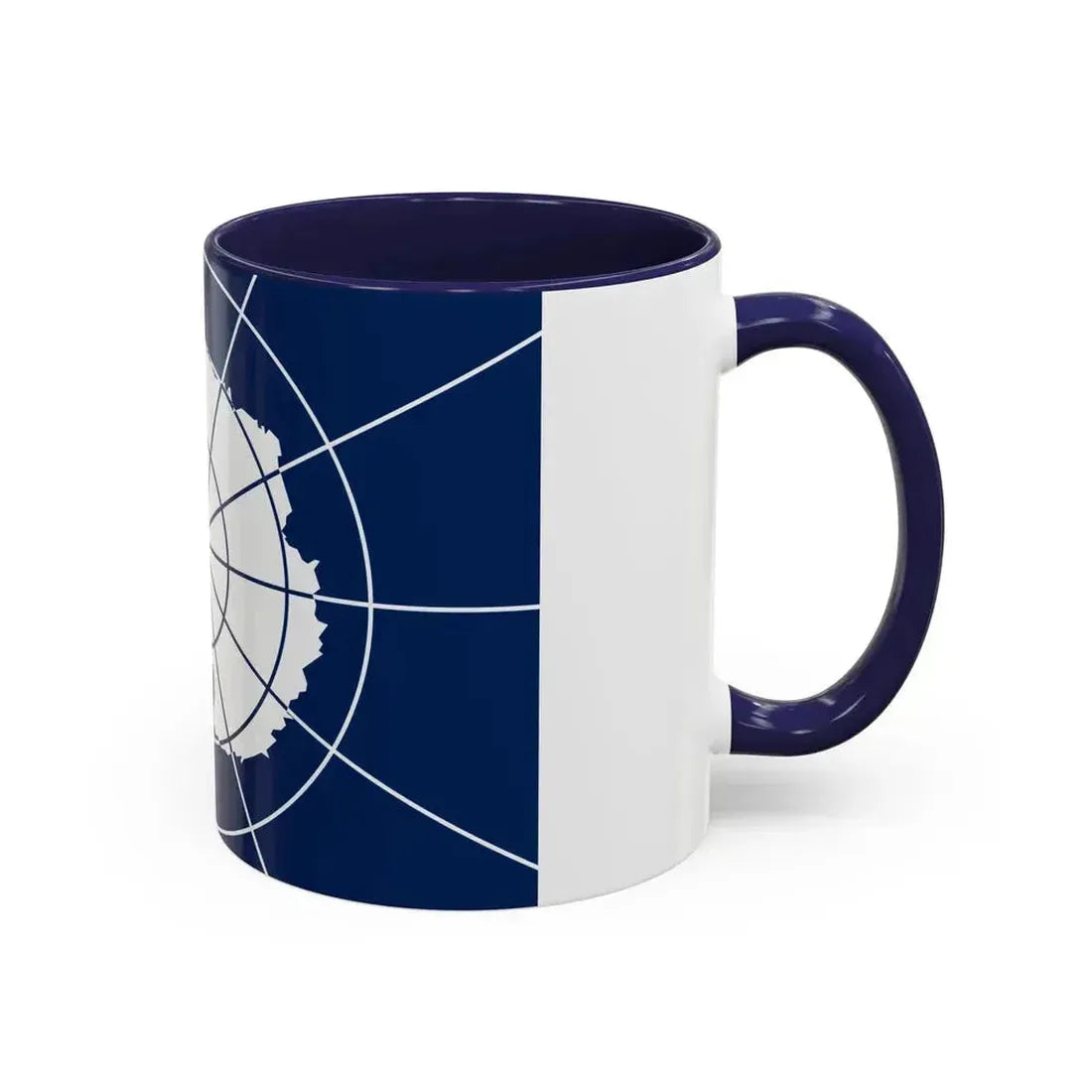 Flag of Antarctic Treaty - Accent Coffee Mug - Go Mug Yourself
