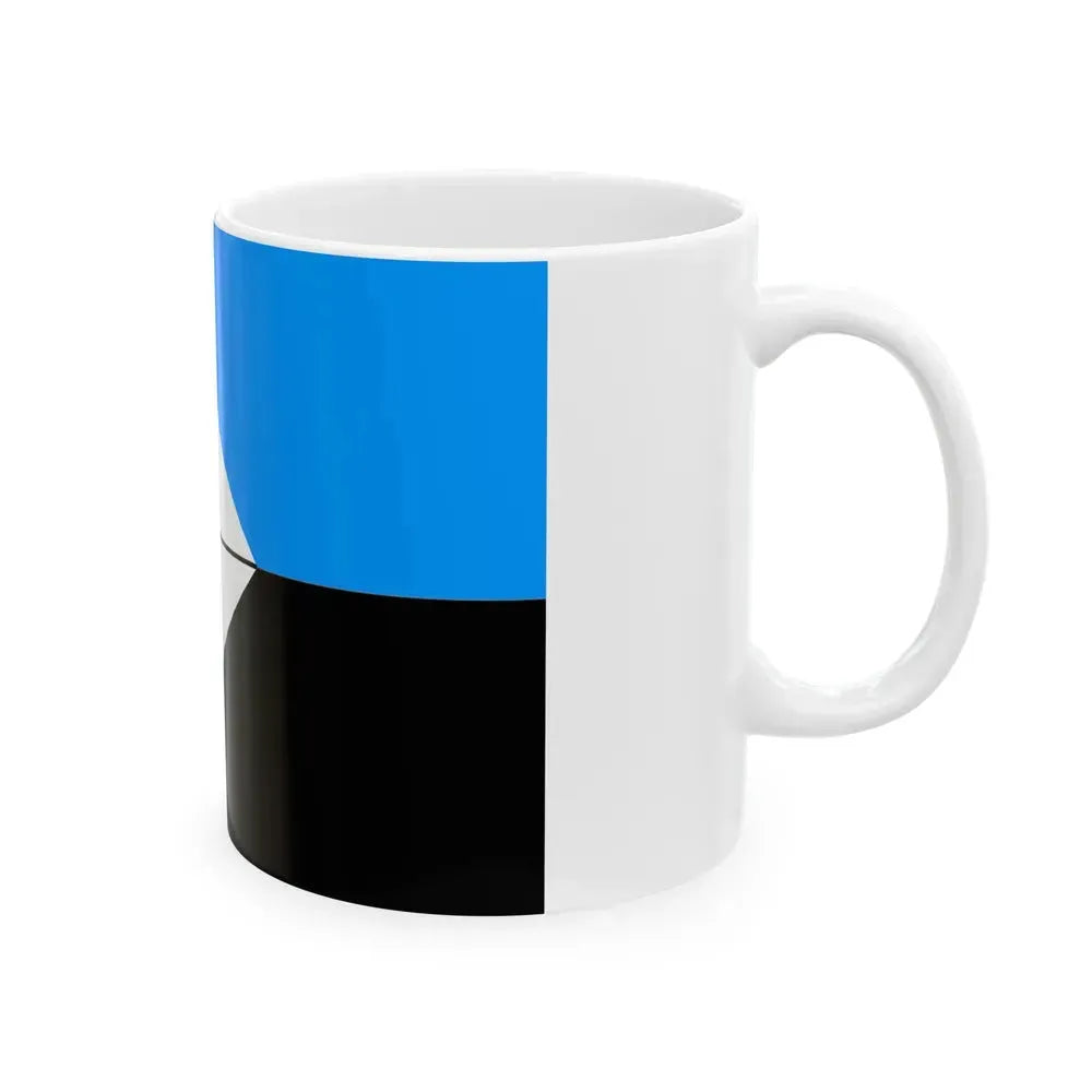 Flag of Antarctic Vexillological Association - White Coffee Mug - Go Mug Yourself